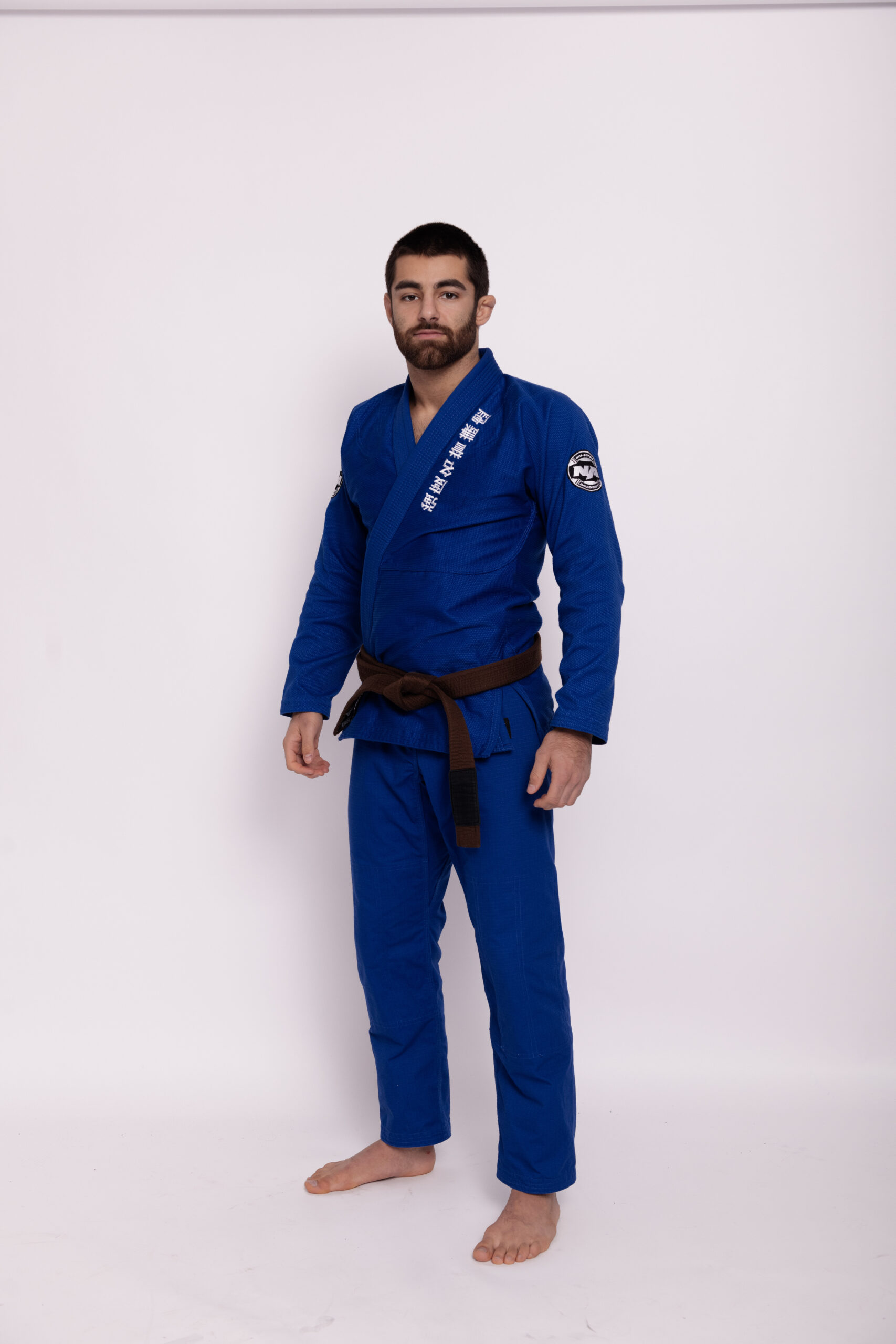 KIMONO na bleu